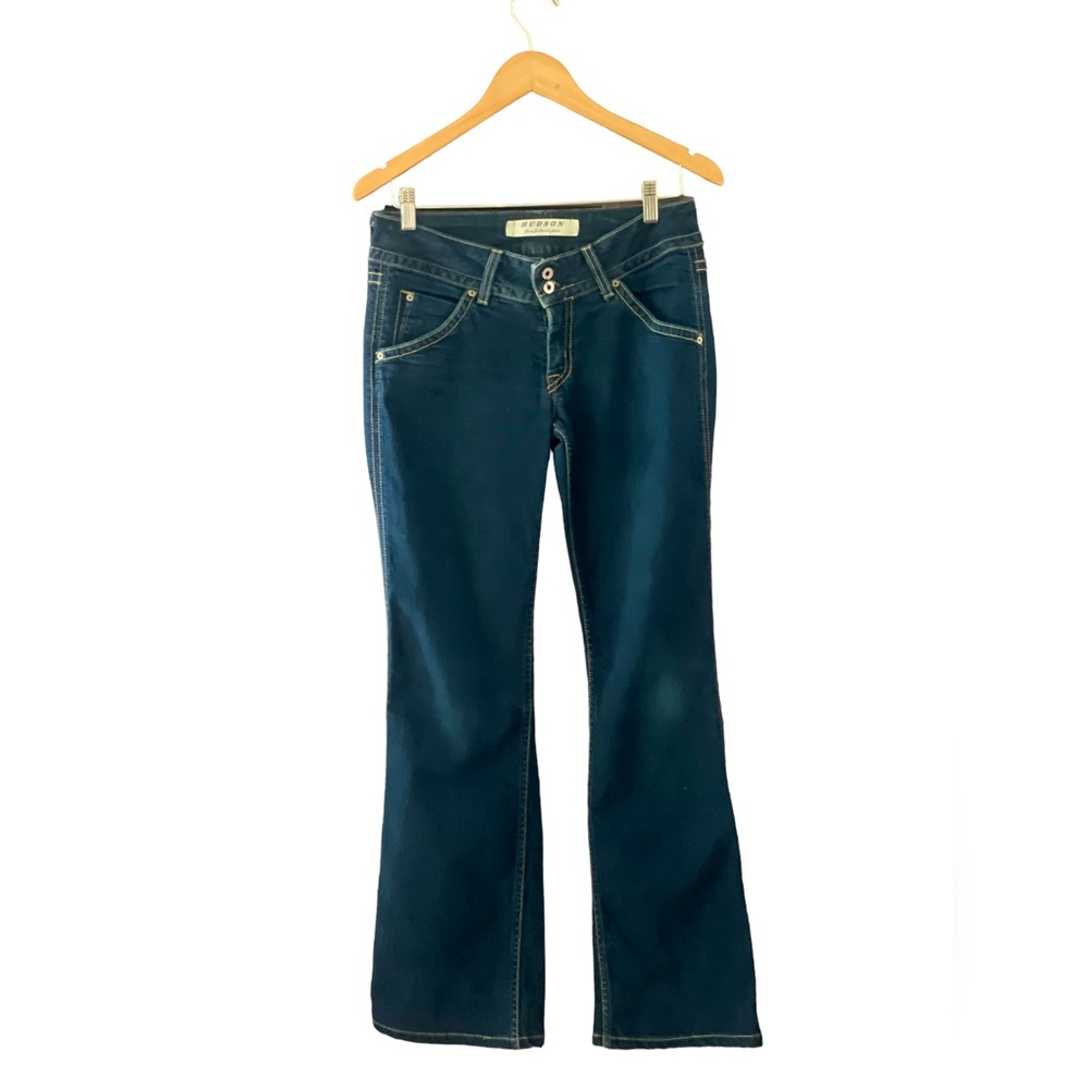 VINTAGE HUDSON JEANS ~Blue
Medium Wash ~BOOTLEG ~SZ 29~Style #170SD